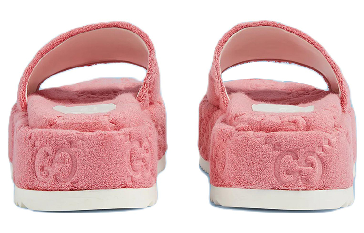 Purchase (W) Gucci GG Platform Sandal 'Wild Rose' wanita 700599-U2O00-5815