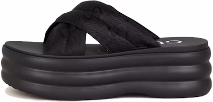 (Women) Gucci GG Platform Slide 'Black' 738707-H9H00-1000 (Women) Gucci GG Platform Slide 'Black' 738707-H9H00-1000