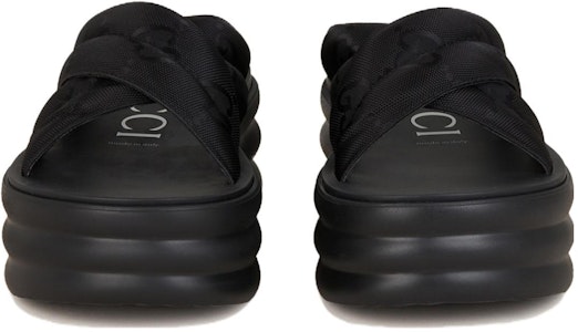 GUCCI古馳 GG厚底 一字拖鞋 女款 黑色 Purchase GUCCI古馳 GG厚底 一字拖鞋 女款 黑色