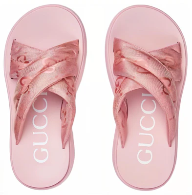 GUCCI古馳 舒適百搭 露趾一字 時尚涼拖 女款 粉色 Purchase GUCCI古馳 舒適百搭 露趾一字 時尚涼拖 女款 粉色
