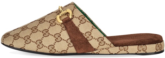 (Women) Gucci GG Print Mules 601599-G1710-9773 (Women) Gucci GG Print Mules 601599-G1710-9773