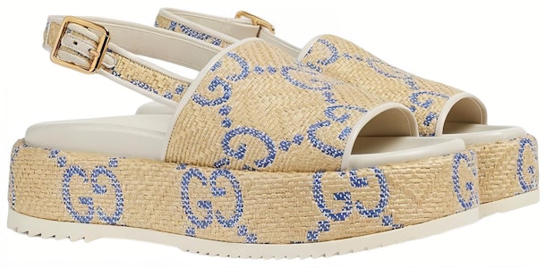 (W) Sandal Selip Gucci Cetak GG 'Beige' 695078-UWB10-9572 Order (W) Sandal Selip Gucci Cetak GG 'Beige' 695078-UWB10-9572