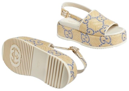 (W) Sandal Selip Gucci Cetak GG 'Beige' 695078-UWB10-9572 Purchase (W) Sandal Selip Gucci Cetak GG 'Beige' 695078-UWB10-9572