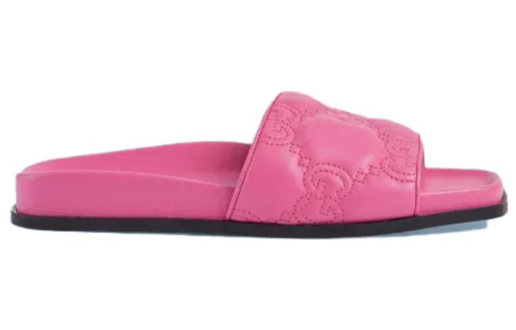 (W) Gucci GG Quilted Slide 'Pink' 圖 2