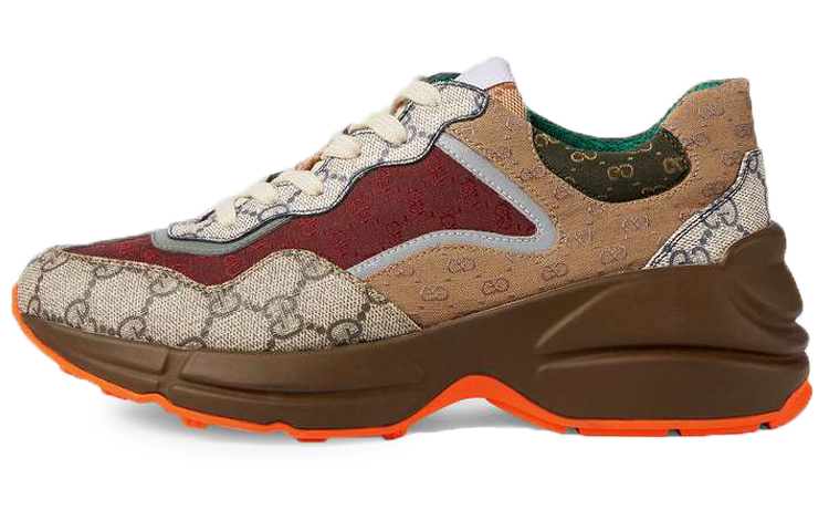 (Women) Gucci GG Rhyton 'Beige Brick Red' 620185-99WG0-6060