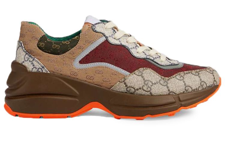 Order (W) 古驰 GG Rhyton '米色砖红' 620185-99WG0-6060