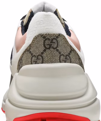 (W) Gucci GG Rhyton 'Beige Putih Merah Jambu' 620185-99WF0-4371 Sizing (W) Gucci GG Rhyton 'Beige Putih Merah Jambu' 620185-99WF0-4371
