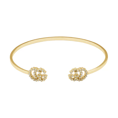 (Women) GUCCI GG Running 18K Gold Bracelet for Women - Gold. 607592-J8540-8000