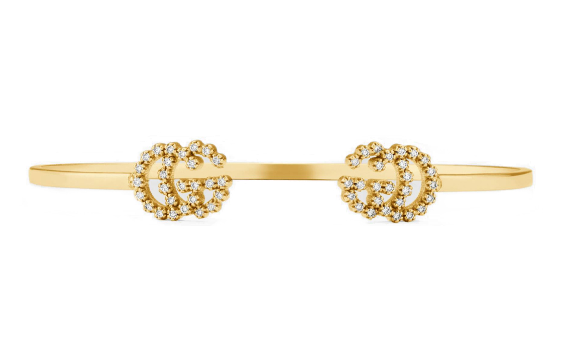 (Women) GUCCI GG Running 18K Gold Bracelet for Women - Gold. 607592-J8540-8000 圖 3