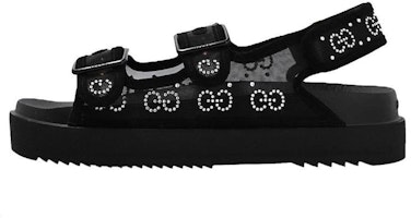 (Women) Gucci GG Sandal 'Crystals - Black' 701158-F13A0-1000 (Women) Gucci GG Sandal 'Crystals - Black' 701158-F13A0-1000
