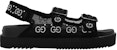 (W) Sandal Gucci GG 'Kristal - Hitam' 701158-F13A0-1000