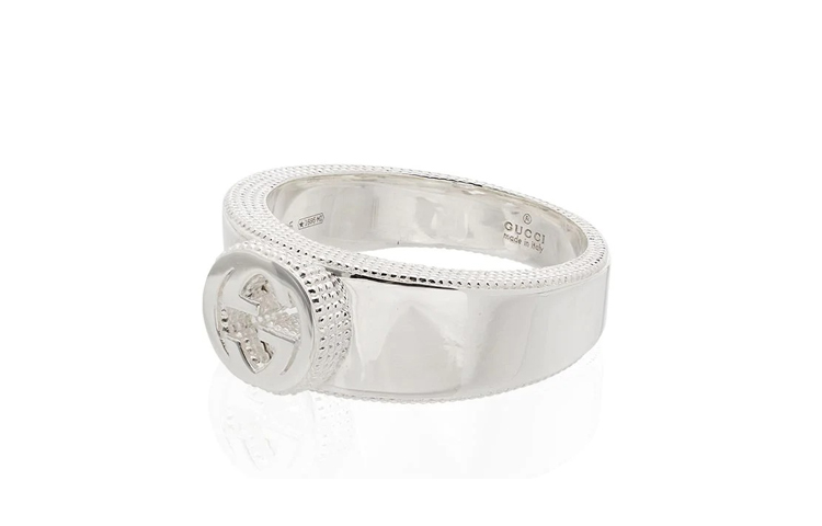 Order (W) GUCCI GG 925 純銀戒指 銀飾 YBC479228001