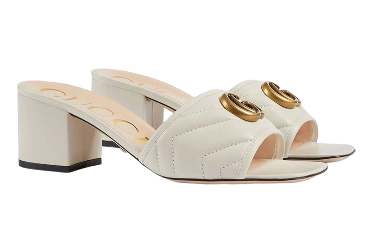 Order (W) Gucci GG Slide 'Beige' Cokelat muda 695202-BKO60-9049