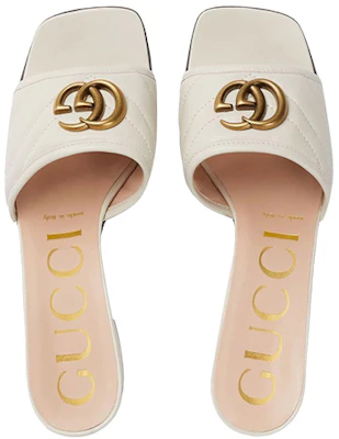 (W) Gucci GG Slide 'Beige' Cokelat muda 695202-BKO60-9049 Lookbook (W) Gucci GG Slide 'Beige' Cokelat muda 695202-BKO60-9049