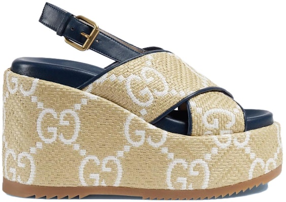 (Women) Gucci GG Slide 'Beige Raffia' 703791-UWB80-9665 Order (Women) Gucci GG Slide 'Beige Raffia' 703791-UWB80-9665
