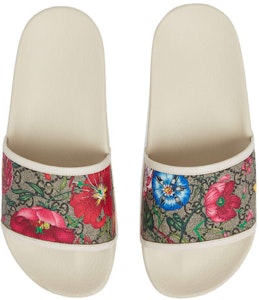 (W) グッチ GGフローラスライド (ベージュ) 602096-HT530-8498 Shop (W) グッチ GGフローラスライド (ベージュ) 602096-HT530-8498