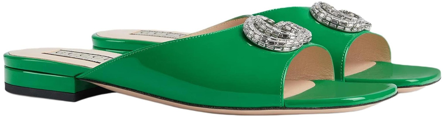 (Women) Gucci GG Slide 'Green' 771586-BNC00-3727 Lookbook (Women) Gucci GG Slide 'Green' 771586-BNC00-3727