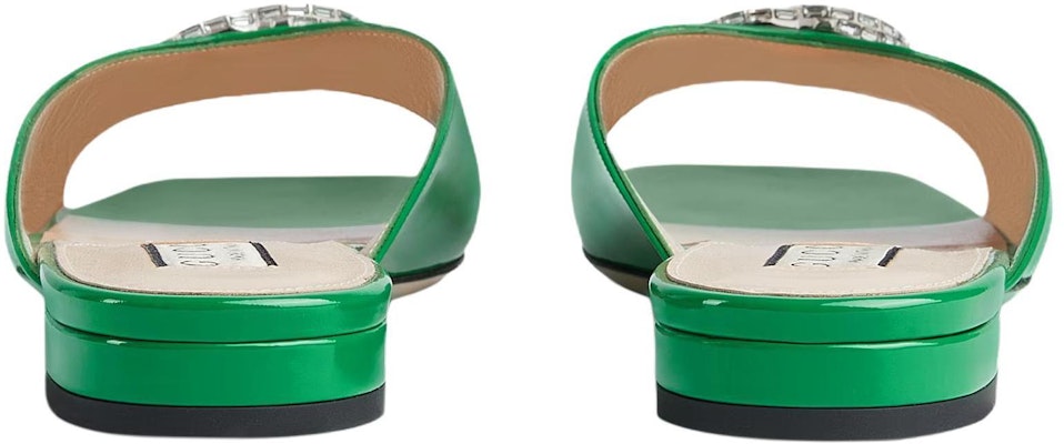 (Women) Gucci GG Slide 'Green' 771586-BNC00-3727 Shop (Women) Gucci GG Slide 'Green' 771586-BNC00-3727