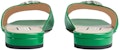 (Women) Gucci GG Slide 'Green' 771586-BNC00-3727