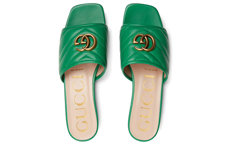 Lookbook (W) Gucci GG Sandalia 'Moda Verde' 627827-BKO60-3727