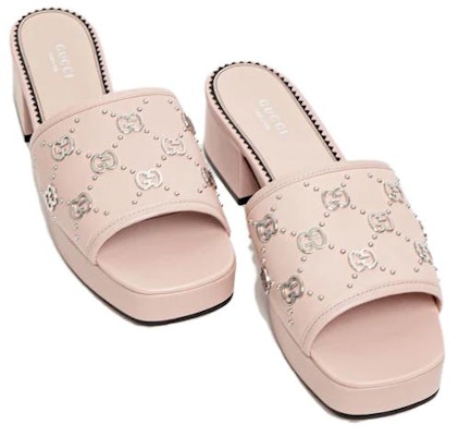 (W) Gucci GG Sandalias 'Rosa Claro' 723427-C9D00-5909 Lookbook (W) Gucci GG Sandalias 'Rosa Claro' 723427-C9D00-5909