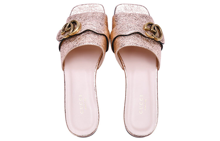 Shop (W) Gucci GG Sandal 'Silver' 626742-DKT00-5702