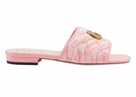 (Women) Gucci GG Slide Pink 677706-9SF40-8471 (Women) Gucci GG Slide Pink 677706-9SF40-8471
