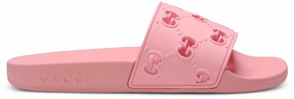 (Women) Gucci GG Slide Rubber 'Pink' 573922-JDR00-5846 (Women) Gucci GG Slide Rubber 'Pink' 573922-JDR00-5846