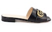 Order (W) Gucci GG Selipar Sandal Kulit Hitam 626742-C9D00-1000