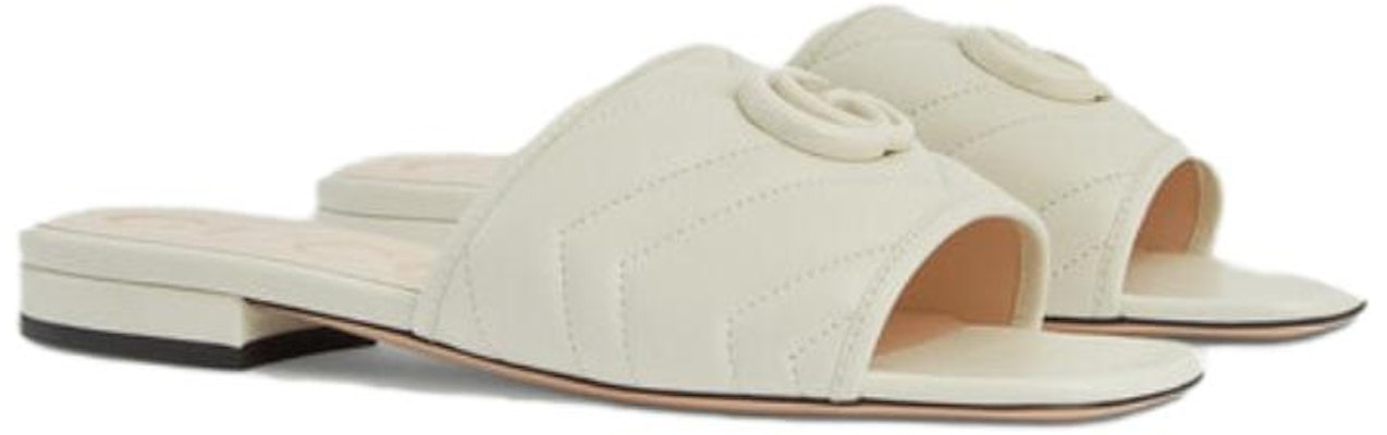 GUCCI古馳 露趾一字套穿 時尚涼拖 女款 米白色 Order GUCCI古馳 露趾一字套穿 時尚涼拖 女款 米白色