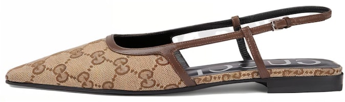 (W) Gucci GG Slingback Ballet Flat 'Beige Ebony' - Zapatos Planos Beige y Ébano 762420-KY980-9763 Buy (W) Gucci GG Slingback Ballet Flat 'Beige Ebony' - Zapatos Planos Beige y Ébano 762420-KY980-9763