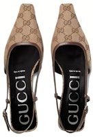 (W) Gucci GG Slingback Ballet Flat 'Beige Ebony' - Zapatos Planos Beige y Ébano 762420-KY980-9763 Lookbook (W) Gucci GG Slingback Ballet Flat 'Beige Ebony' - Zapatos Planos Beige y Ébano 762420-KY980-9763