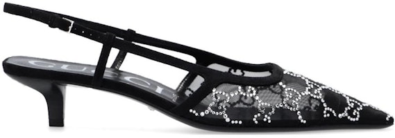 (W) 구찌 GG 슬링백 펌프 (블랙) 675829-F13A0-1000 Order (W) 구찌 GG 슬링백 펌프 (블랙) 675829-F13A0-1000