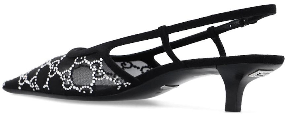 (Women) Gucci GG slingback pump 'Black' 675829-F13A0-1000 Lookbook (Women) Gucci GG slingback pump 'Black' 675829-F13A0-1000