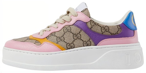 (W) 古驰 GG 运动鞋 '米色多字母印花' 726850-FABAW-9785 Buy (W) 古驰 GG 运动鞋 '米色多字母印花' 726850-FABAW-9785