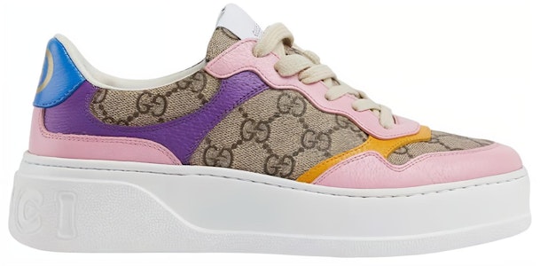 (W) 古驰 GG 运动鞋 '米色多字母印花' 726850-FABAW-9785 Order (W) 古驰 GG 运动鞋 '米色多字母印花' 726850-FABAW-9785