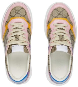 (W) 古驰 GG 运动鞋 '米色多字母印花' 726850-FABAW-9785 Lookbook (W) 古驰 GG 运动鞋 '米色多字母印花' 726850-FABAW-9785