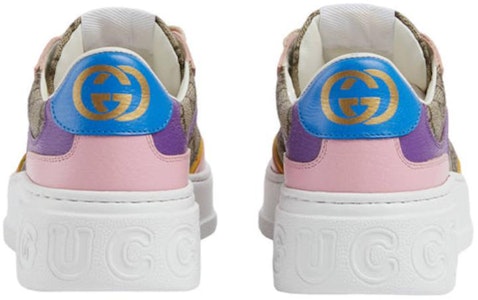 (W) 古驰 GG 运动鞋 '米色多字母印花' 726850-FABAW-9785 Shop (W) 古驰 GG 运动鞋 '米色多字母印花' 726850-FABAW-9785