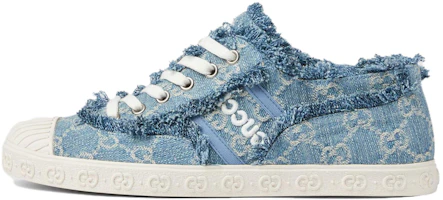 (Women) Gucci GG Sneaker 'Light Blue Denim' 784213-FACTS-4644 (Women) Gucci GG Sneaker 'Light Blue Denim' 784213-FACTS-4644