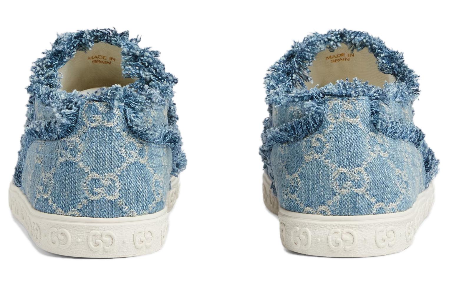 Purchase (Women) Gucci GG Sneaker 'Light Blue Denim' 784213-FACTS-4644