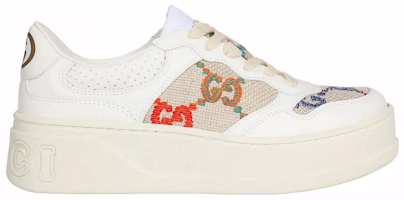 (W) 古驰GG多彩刺绣运动鞋 670408-AABBW-9068 Order (W) 古驰GG多彩刺绣运动鞋 670408-AABBW-9068