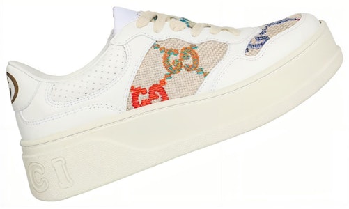 (W) Gucci GG Sneaker 'Sulaman Pelbagai Warna' 670408-AABBW-9068 Lookbook (W) Gucci GG Sneaker 'Sulaman Pelbagai Warna' 670408-AABBW-9068