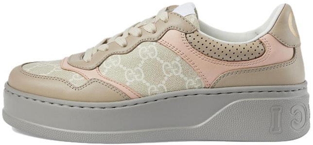 (W) グッチ GGスニーカー「オーツ麦ライトピンク」 700775-UPG90-9595 Buy (W) グッチ GGスニーカー「オーツ麦ライトピンク」 700775-UPG90-9595