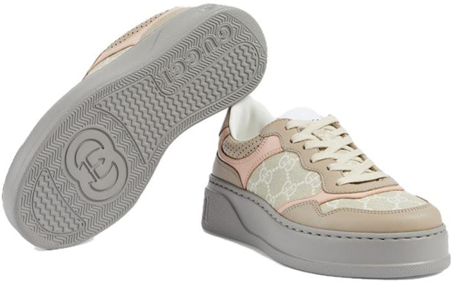 (Women) Gucci GG Sneaker 'Oatmeal Light Pink' 700775-UPG90-9595 Purchase (Women) Gucci GG Sneaker 'Oatmeal Light Pink' 700775-UPG90-9595