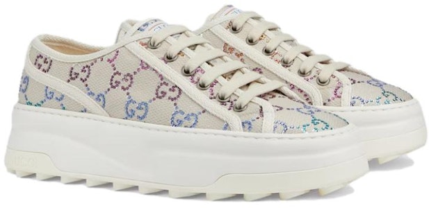 (W) 구찌 GG 크리스탈 스니커즈 (Off White) 771645-FABH3-9179 Order (W) 구찌 GG 크리스탈 스니커즈 (Off White) 771645-FABH3-9179