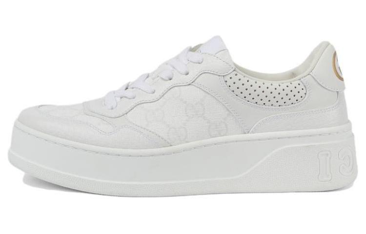 Buy (W) グッチGGスニーカー 白/グレー 700775-AACV2-9048