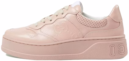 (Women) Gucci GG Sneaker Pale Pink Embossed 700775-1XL10-6910 (Women) Gucci GG Sneaker Pale Pink Embossed 700775-1XL10-6910