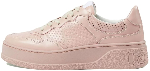 (W) グッチGGスニーカー 淡ピンク エンボス 700775-1XL10-6910 Buy (W) グッチGGスニーカー 淡ピンク エンボス 700775-1XL10-6910