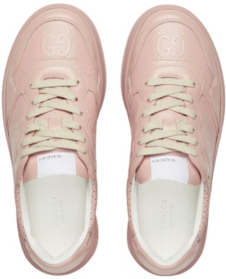 (Women) Gucci GG Sneaker Pale Pink Embossed 700775-1XL10-6910 Lookbook (Women) Gucci GG Sneaker Pale Pink Embossed 700775-1XL10-6910