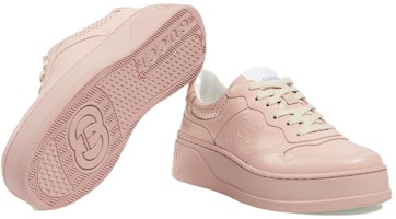 (W) Gucci GG Sneaker Embos Merah Muda Pucat 700775-1XL10-6910 Purchase (W) Gucci GG Sneaker Embos Merah Muda Pucat 700775-1XL10-6910